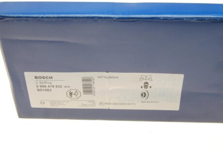 Вентилируемый тормозной диск bosch 0986479532