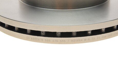 Вентилируемый тормозной диск bosch 0986479535