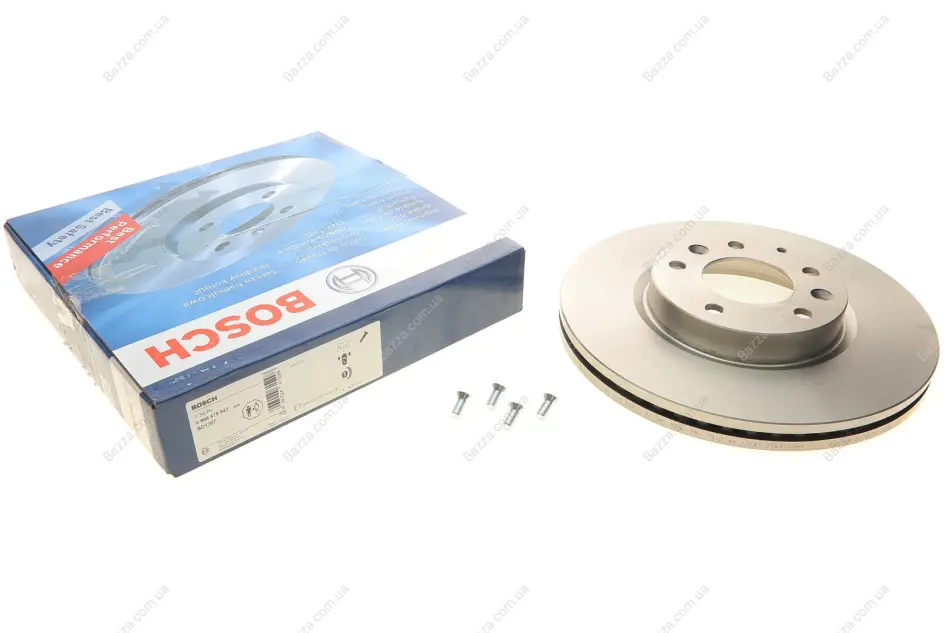 Вентильований гальмівний диск Bosch 0986479542 (фото 1)