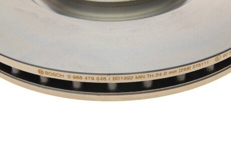 Вентилируемый тормозной диск bosch 0986479548