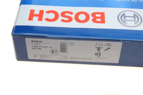Вентилируемый тормозной диск bosch 0986479552