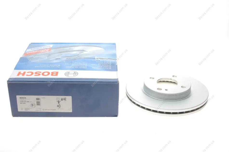 Вентильований гальмівний диск Bosch 0986479566 (фото 1)