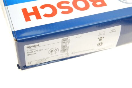 Вентильований гальмівний диск bosch 0986479621