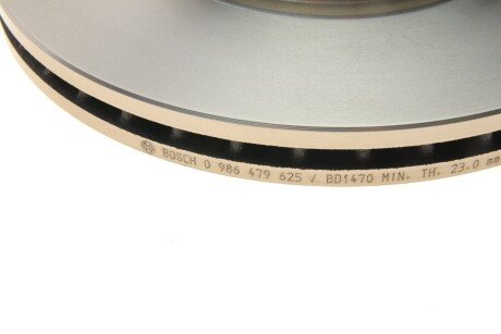 Вентилируемый тормозной диск bosch 0986479625