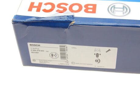 Вентилируемый тормозной диск bosch 0986479643