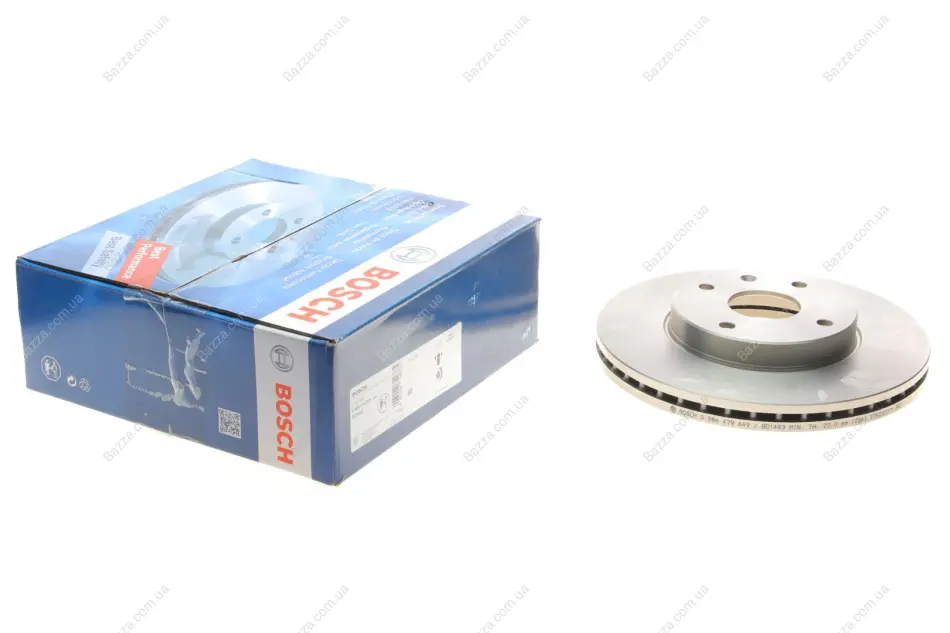 Вентильований гальмівний диск Bosch 0 986 479 649 (фото 1)