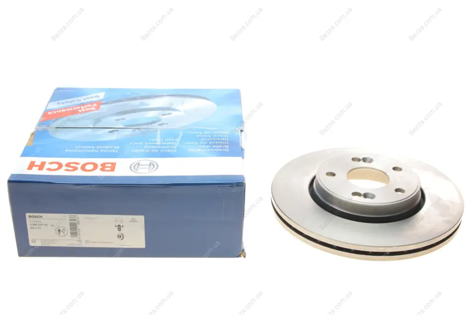 Вентилируемый тормозной диск bosch 0 986 479 743