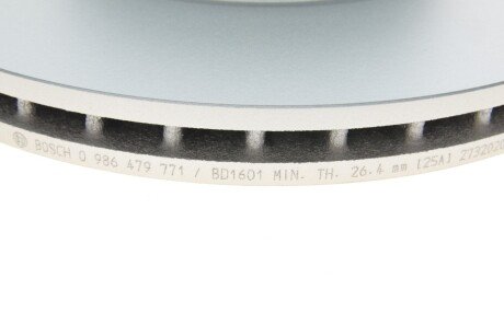 Вентилируемый тормозной диск bosch 0986479771