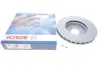 Вентильований гальмівний диск Bosch 0 986 479 A01 (фото 3)