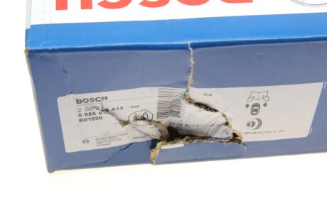 Вентилируемый тормозной диск bosch 0986479A12