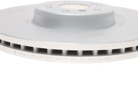 Вентилируемый тормозной диск bosch 0986479A26