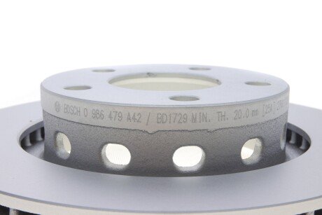 Вентилируемый тормозной диск bosch 0986479A42