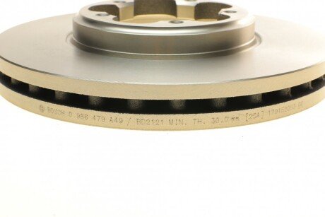 Вентилируемый тормозной диск bosch 0986479A49