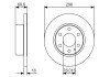 Вентилируемый тормозной диск bosch ""0986479A51"