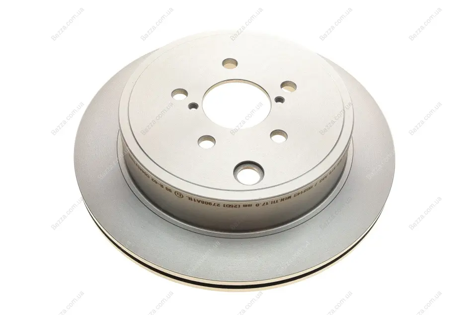 Вентильований гальмівний диск Bosch 0986479A83 (фото 1)