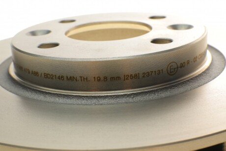 Вентилируемый тормозной диск bosch 0986479A86