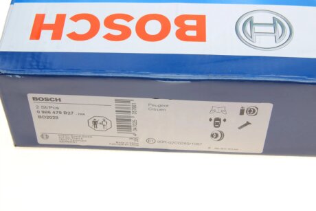 Вентилируемый тормозной диск bosch 0986479B27