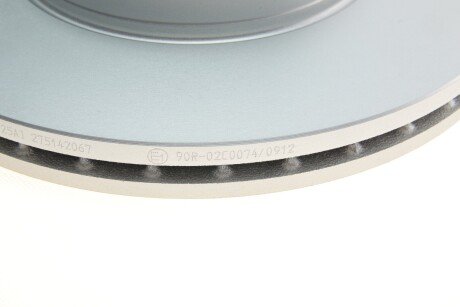 Вентильований гальмівний диск bosch 0986479B57