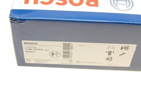 Вентилируемый тормозной диск bosch 0 986 479 B76