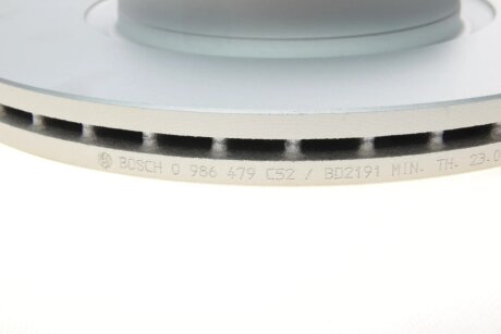 Вентилируемый тормозной диск bosch 0986479C52