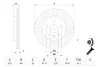 Вентилируемый тормозной диск bosch 0986479C71