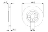 Вентильований гальмівний диск Bosch 0986479C82 (фото 5)