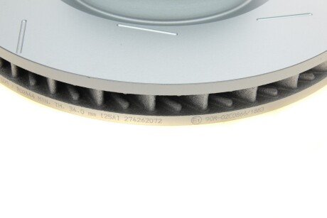 Вентилируемый тормозной диск bosch 0986479D23