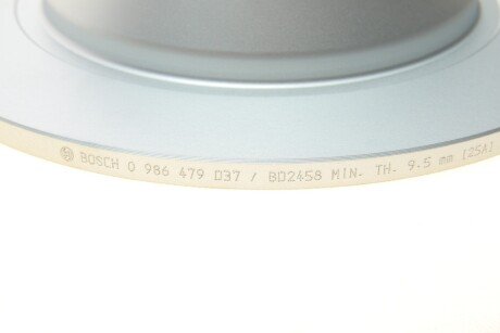 Вентильований гальмівний диск bosch 0986479D37