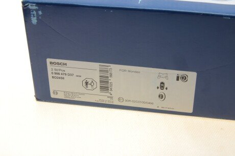 Вентильований гальмівний диск bosch 0986479D37
