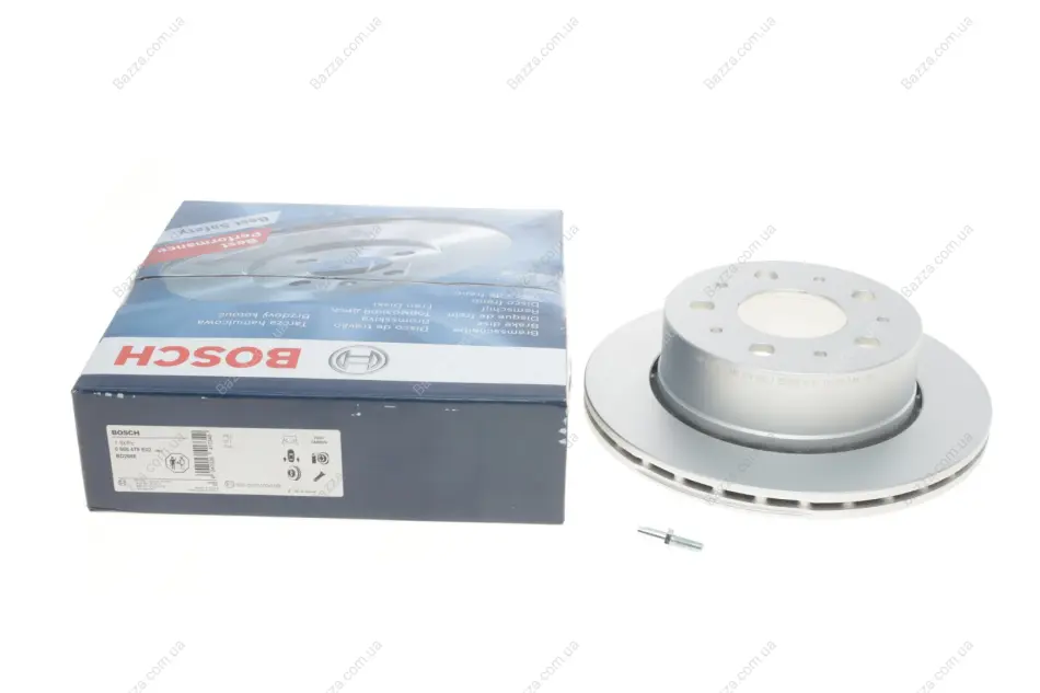 Вентильований гальмівний диск Bosch 0 986 479 E02 (фото 1)