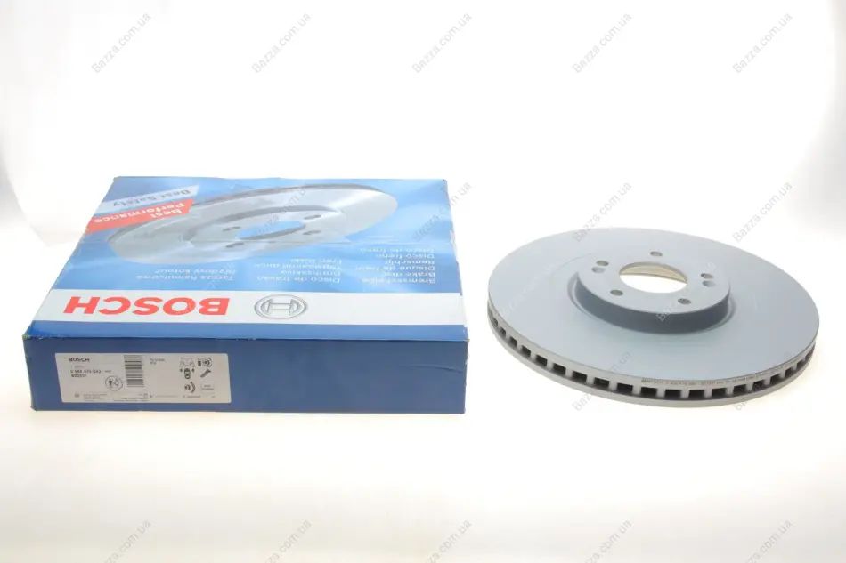 Вентилируемый тормозной диск bosch 0986479G93