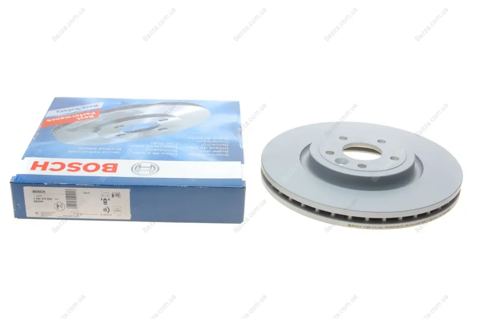 Вентильований гальмівний диск Bosch 0 986 479 G96 (фото 1)