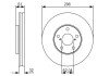 Вентильований гальмівний диск bosch 0 986 479 R20