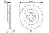 Вентильований гальмівний диск Bosch 0986479R30 (фото 1)