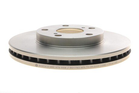 Вентилируемый тормозной диск bosch 0986479R58