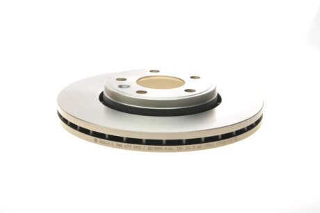 Вентильований гальмівний диск bosch 0986479R93