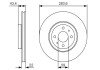 Вентильований гальмівний диск bosch 0 986 479 S01