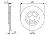 Вентильований гальмівний диск bosch 0 986 479 S62