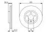 Вентильований гальмівний диск Bosch 0 986 479 S72 (фото 1)