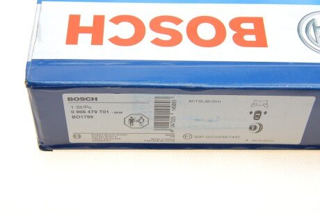 Вентилируемый тормозной диск bosch 0986479T01
