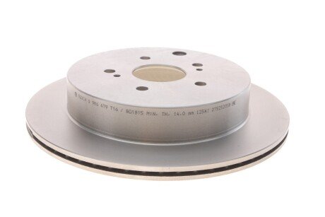 Вентилируемый тормозной диск bosch 0986479T16