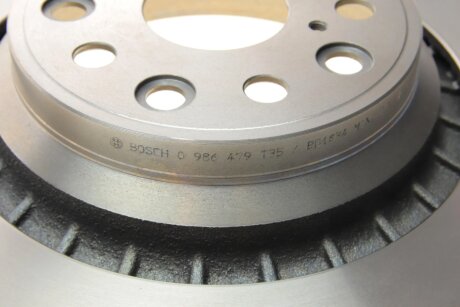 Вентилируемый тормозной диск bosch 0986479T35