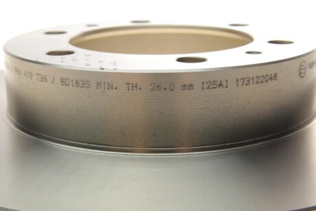 Вентилируемый тормозной диск bosch 0986479T36