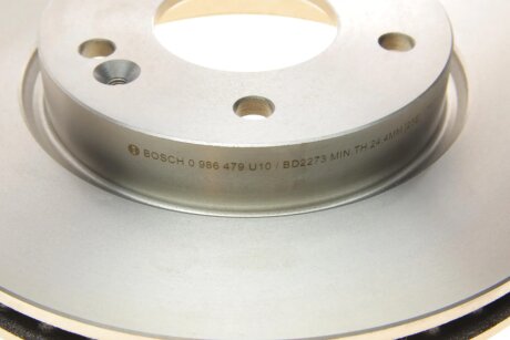Вентилируемый тормозной диск bosch 0986479U10