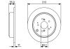 Вентильований гальмівний диск bosch 0 986 479 W23