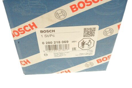 Вимірювач маси повітря bosch 0280218069