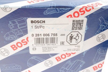 Витратомір повітря bosch 0 281 006 755