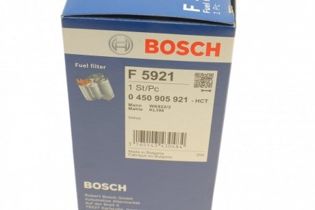 Повітряний фільтр bosch 0 450 905 921