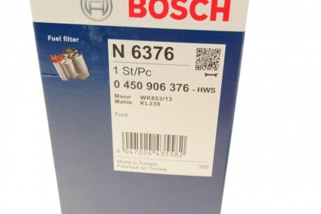 Воздушный фильтр bosch 0450906376