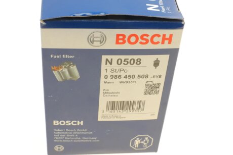 Воздушный фильтр bosch 0986450508